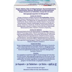 DOPPELHERZ Chondro-Komplex syst.Komb.Tab.Kap.Stick 30 Stück