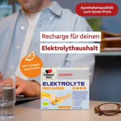 DOPPELHERZ Elektrolyte Recharge system Granulat 20 Stück