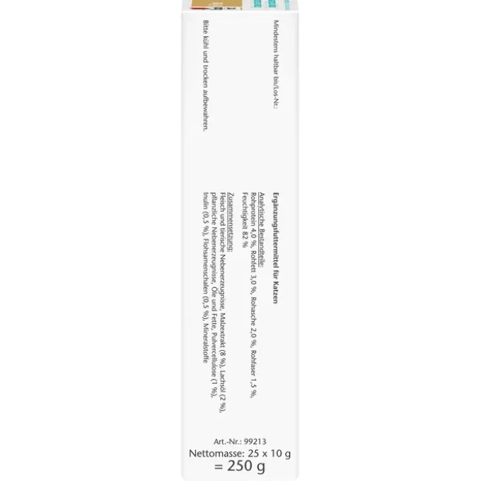 DOPPELHERZ für Tiere Anti-Hairball Complex Katzen 25X10 g