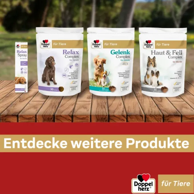 DOPPELHERZ für Tiere Gelenk Complex Chews f.Hunde 30 Stück