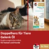 DOPPELHERZ für Tiere Gelenk Öl f.Hunde/Katzen 250 ml