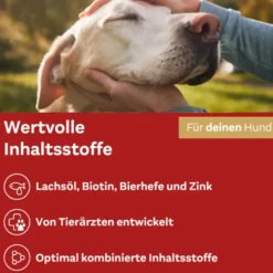 DOPPELHERZ für Tiere Haut&Fell Compl.Chews f.Hunde 30 Stück