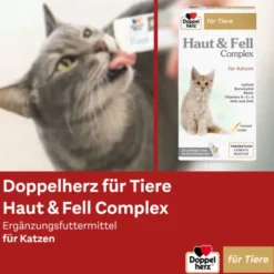 DOPPELHERZ für Tiere Haut&Fell Compl.Port.B.f.Kat. 25 Stück