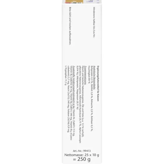 DOPPELHERZ für Tiere Relax Complex Port.Btl.f.Kat. 25X10 g