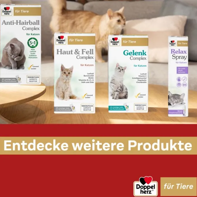 DOPPELHERZ für Tiere Relaxspray f.Katzen 90 ml
