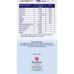 DOPPELHERZ Glucosamin 1200 Duo system Kombipackung 60 Stück