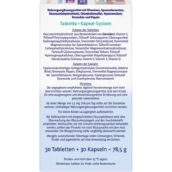 DOPPELHERZ Glucosamin 1200 Duo system Kombipackung 60 Stück