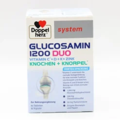 DOPPELHERZ Glucosamin 1200 Duo system Kombipackung 120 Stück