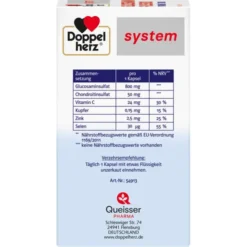 DOPPELHERZ Glucosamin Plus 800 system Kapseln 60 Stück