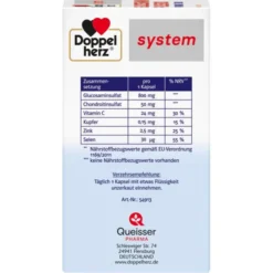 DOPPELHERZ Glucosamin Plus 800 system Kapseln 60 Stück