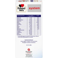 DOPPELHERZ Hair Essential system Kapseln 120 Stück