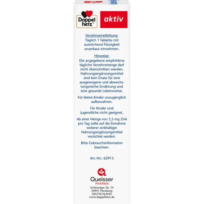 DOPPELHERZ Haut+Haare+Nägel Tabletten 100 Stück
