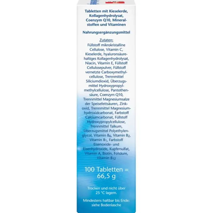 DOPPELHERZ Haut+Haare+Nägel Tabletten 100 Stück