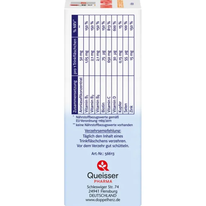 DOPPELHERZ Immun+Aronia system Ampullen 10 Stück
