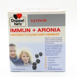 DOPPELHERZ Immun+Aronia system Ampullen 10 Stück