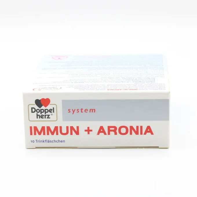 DOPPELHERZ Immun+Aronia system Ampullen 10 Stück