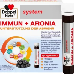 DOPPELHERZ Immun+Aronia system Ampullen 10 Stück