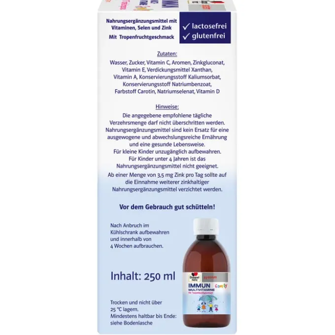DOPPELHERZ Immun flüssig family system 250 ml