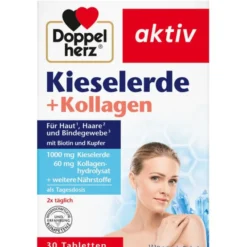 DOPPELHERZ Kieselerde+Kollagen Tabletten 30 Stück