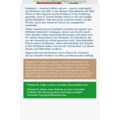 DOPPELHERZ Knobl.Kap.m.Mistel+Weißdorn+Vitamin B1 480 Stück