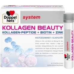 DOPPELHERZ Kollagen Beauty system Trinkfläschchen 30 Stück