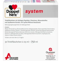 DOPPELHERZ Kollagen Beauty system Trinkfläschchen 30 Stück