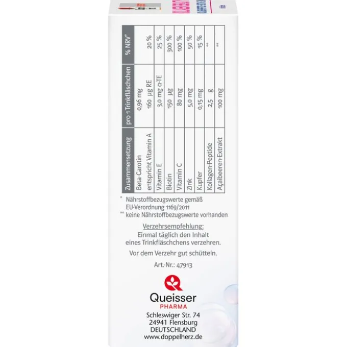 DOPPELHERZ Kollagen Beauty system Trinkfläschchen 10 Stück
