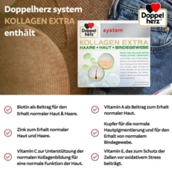 DOPPELHERZ Kollagen Extra system Trinkampullen 30 Stück