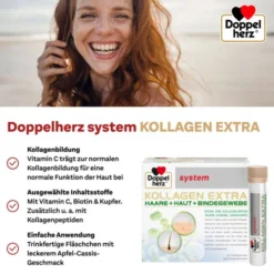 DOPPELHERZ Kollagen Extra system Trinkampullen 30 Stück