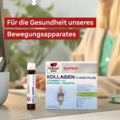 DOPPELHERZ Kollagen 11.000 Plus system Ampullen 30 Stück