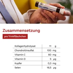 DOPPELHERZ Kollagen 11.000 Plus system Ampullen 30 Stück