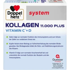 DOPPELHERZ Kollagen 11.000 Plus system Ampullen 30 Stück