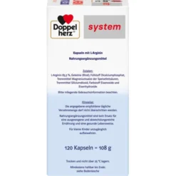 DOPPELHERZ L-Arginin Vital 3.000 system Kapseln 120 Stück