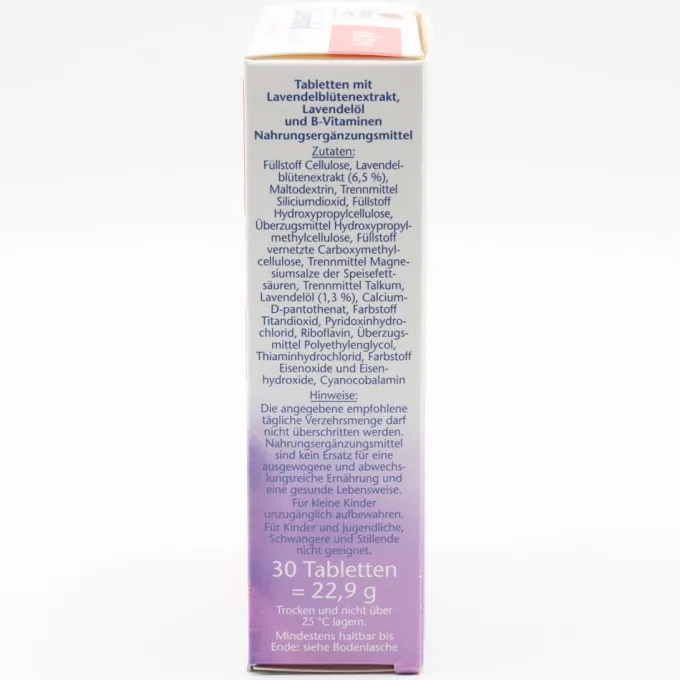 DOPPELHERZ Lavendel Extrakt+Öl Tabletten 30 Stück