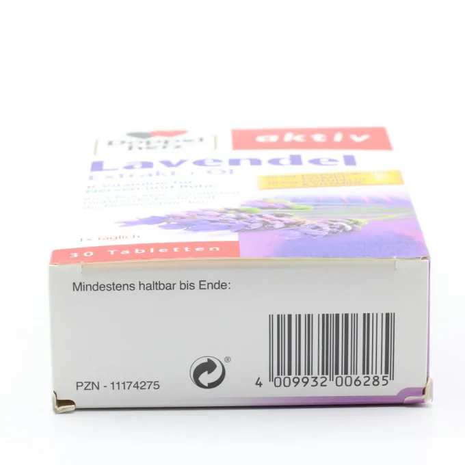 DOPPELHERZ Lavendel Extrakt+Öl Tabletten 30 Stück
