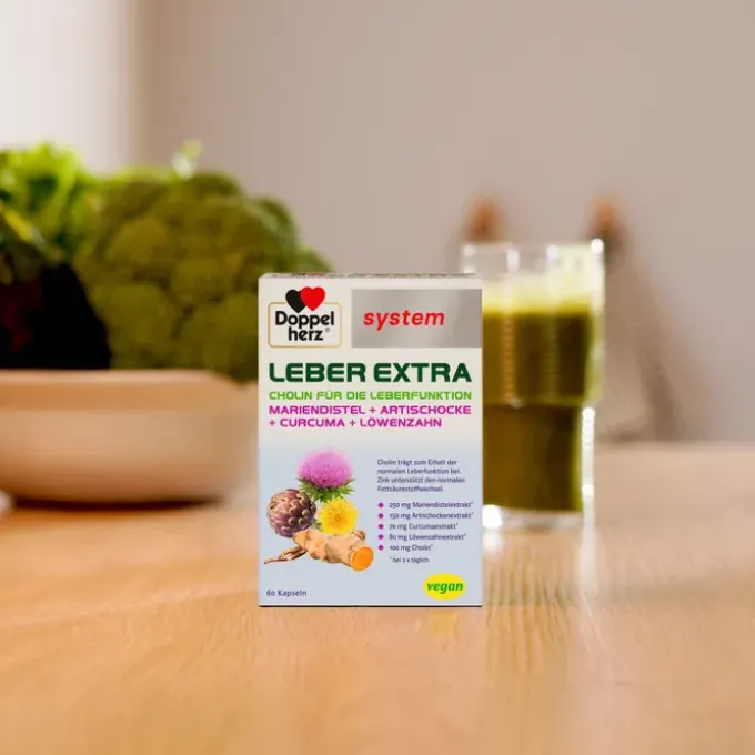 DOPPELHERZ Leber Extra system Kapseln 60 Stück