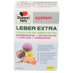 DOPPELHERZ Leber Extra system Kapseln 60 Stück