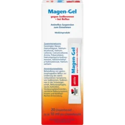 DOPPELHERZ Magen-Gel gegen Sodbrennen+bei Reflux 20 Stück