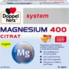 DOPPELHERZ Magnesium 400 Citrat system Granulat 40 Stück