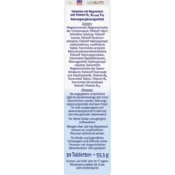 DOPPELHERZ Magnesium 500 Depot system Tabletten 30 Stück