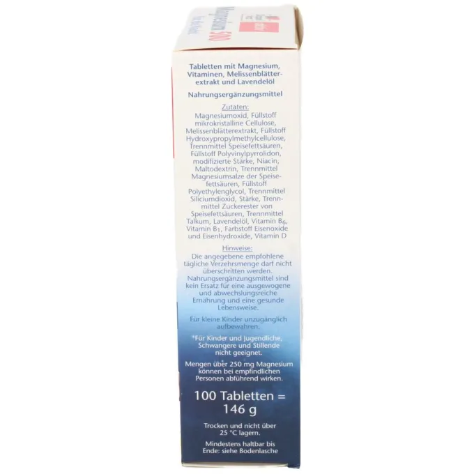 DOPPELHERZ Magnesium 500 für die Nacht Tabletten 100 Stück