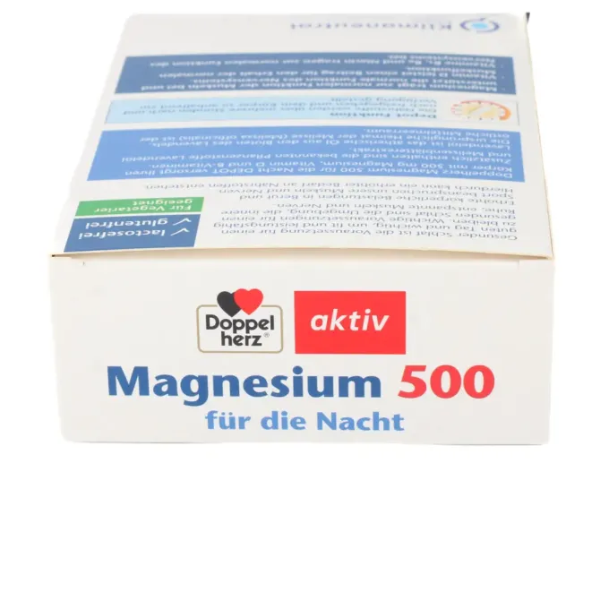 DOPPELHERZ Magnesium 500 für die Nacht Tabletten 100 Stück