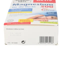 DOPPELHERZ Magnesium 500 für die Nacht Tabletten 100 Stück