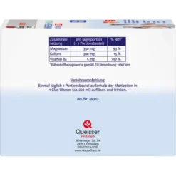 DOPPELHERZ Magnesium+Kalium Citrat system Granulat 40 Stück
