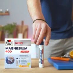 DOPPELHERZ Magnesium 400 Liquid system Trinkamp. 30 Stück
