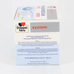DOPPELHERZ Magnesium 400 Liquid system Trinkamp. 30 Stück