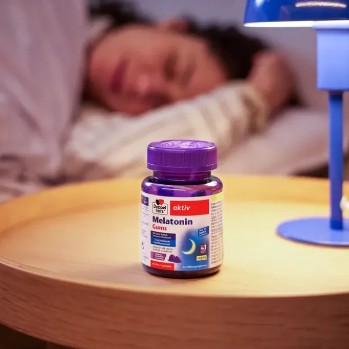 DOPPELHERZ Melatonin Gums 40 Stück