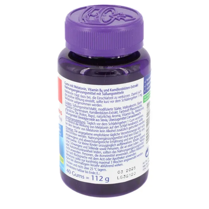 DOPPELHERZ Melatonin Gums 40 Stück