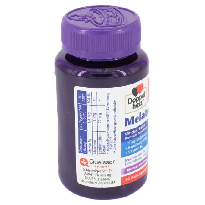 DOPPELHERZ Melatonin Gums 40 Stück