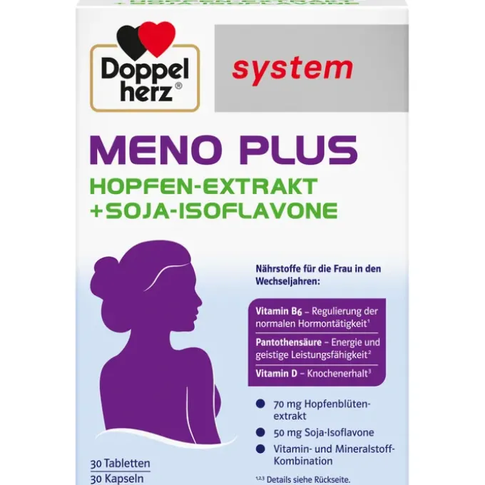 DOPPELHERZ Meno Plus system Kombipackung 60 Stück